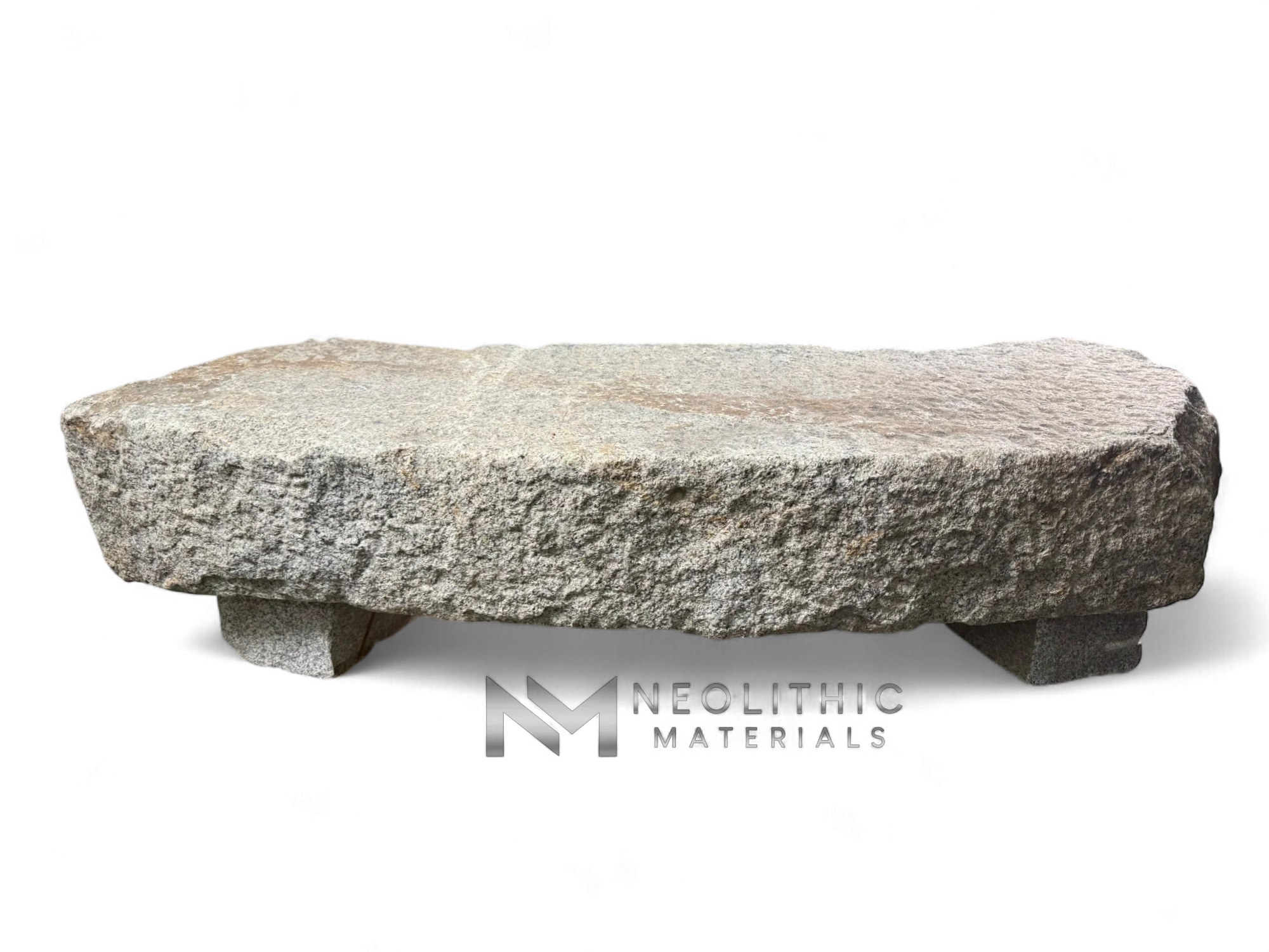 Antique Granite Bench - Image 5